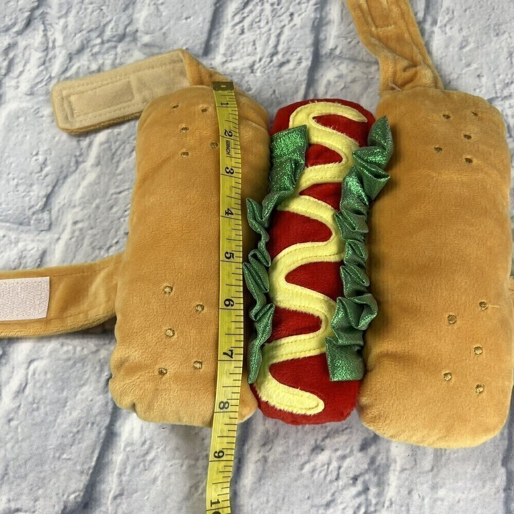 Halloween HOT DOG Pet Dog Costume SMALL L 12-13" Length x 19.5" Girth !!!NEW!!! - Picture 6 of 7